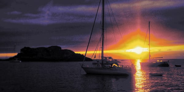 La rencontre de la voile, et d'Origami